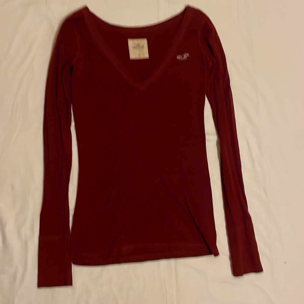 Long sleeve v neck